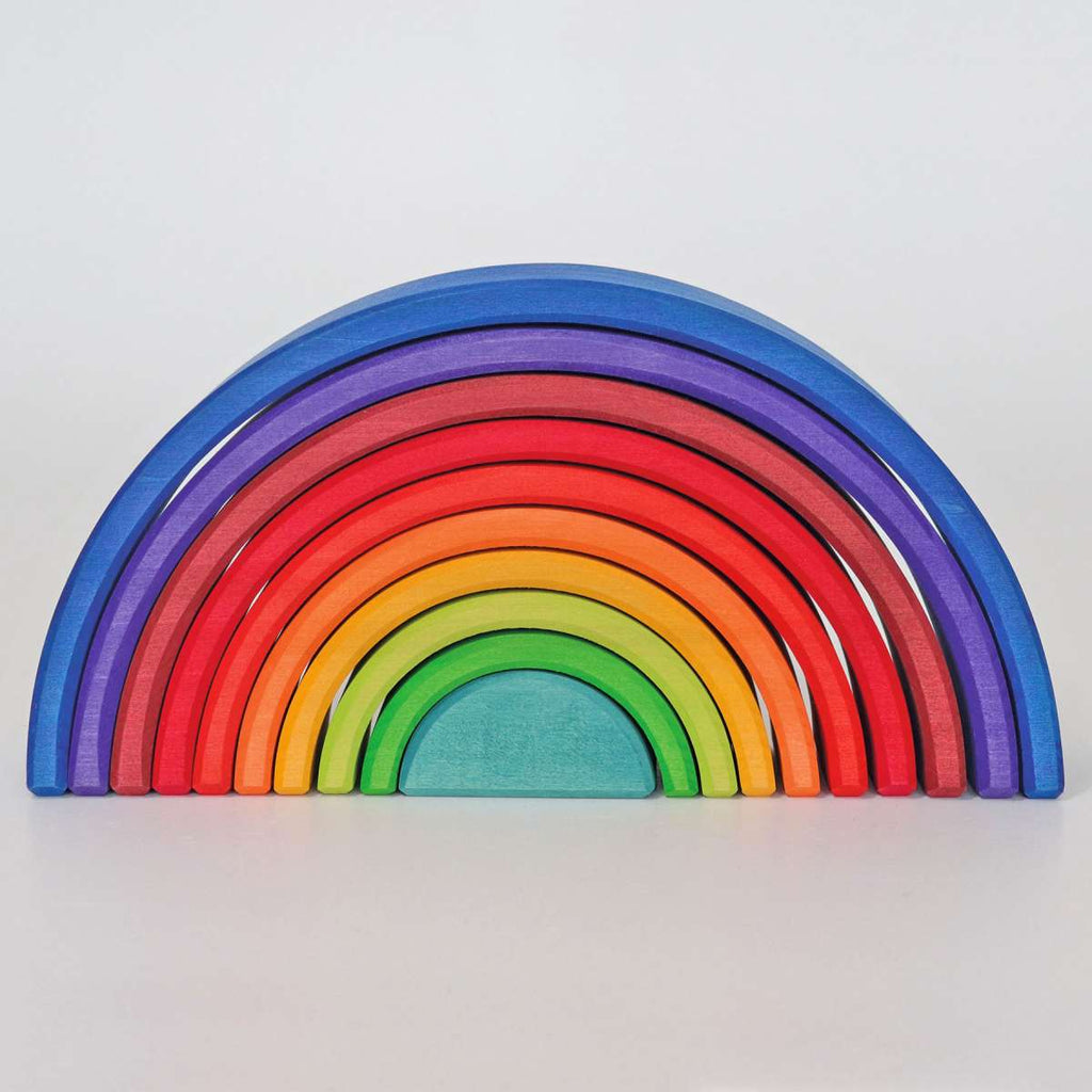 Grimm's - Counting Rainbow (New 2021)-Grimm's Spiel and Holz Design-The Creative Toy Shop