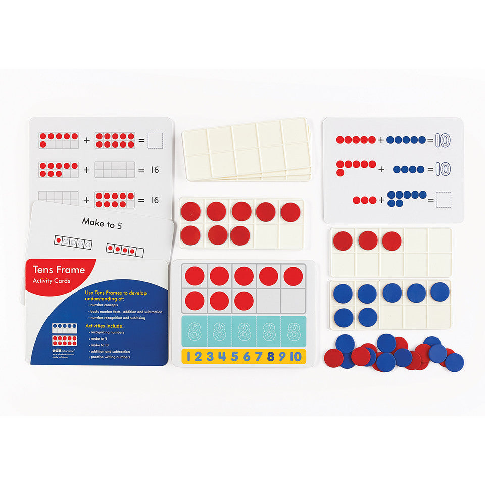 Edx - Tens Frame Activity Set