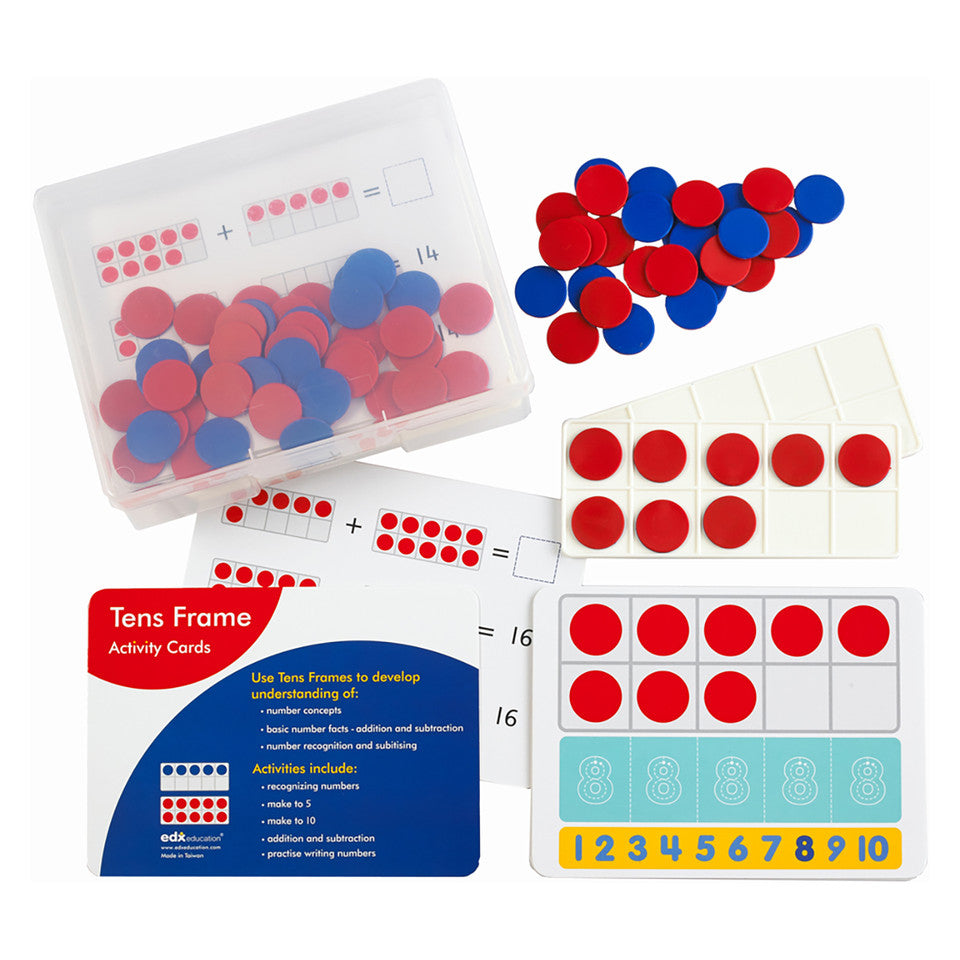 Edx - Tens Frame Activity Set