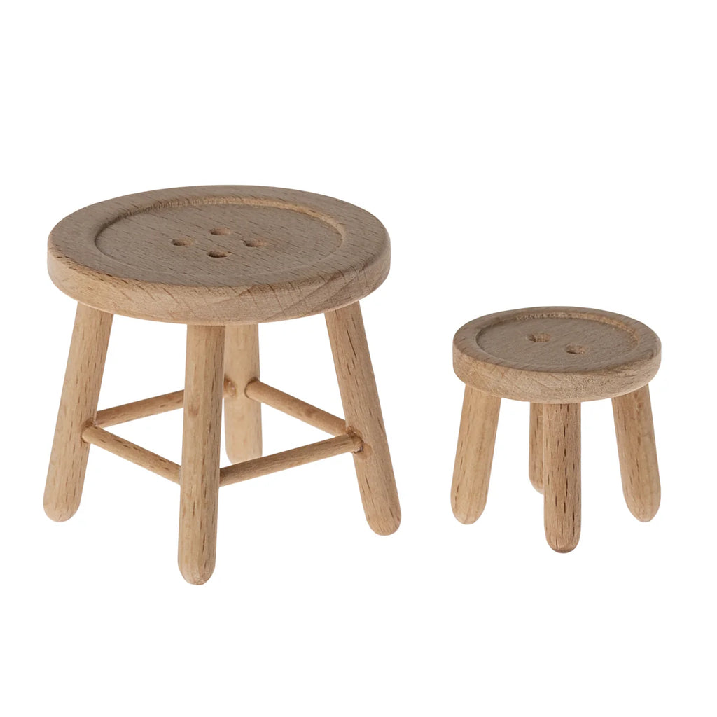 Maileg - Table And Stool Set Mouse (2024)