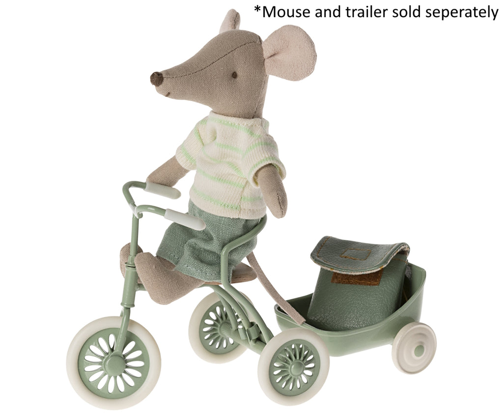 Maileg - Abri à Tricycle for Mouse - Green (2024)