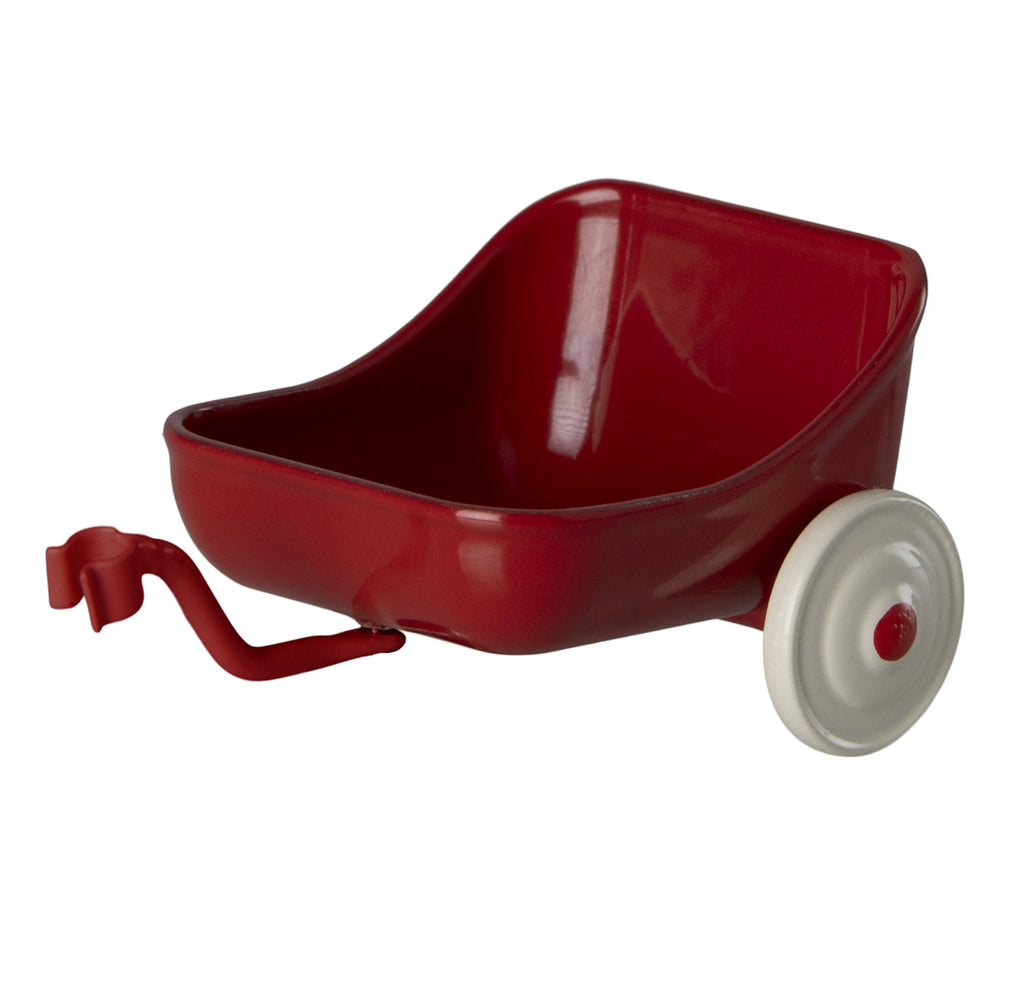 Maileg - 	Tricycle Trailer Mouse Red (2024)