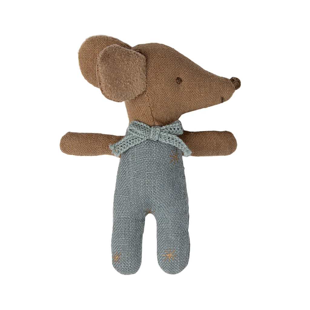 Maileg - Sleepy Wakey Baby Mouse in box - Blue (2024)