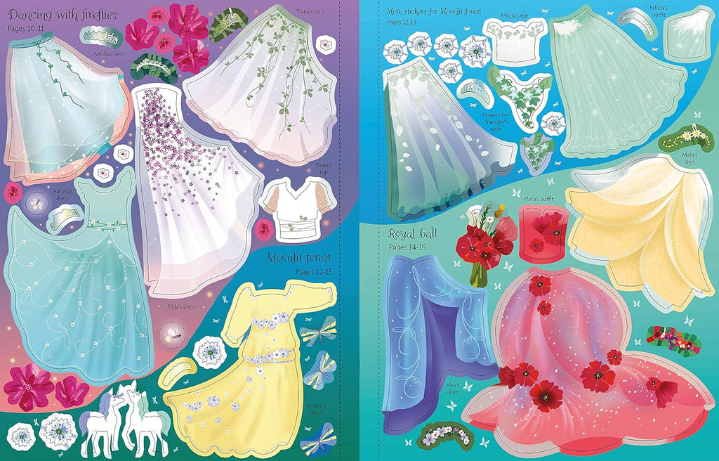 Book - Sticker Dolly Dressing - Fairy Princess