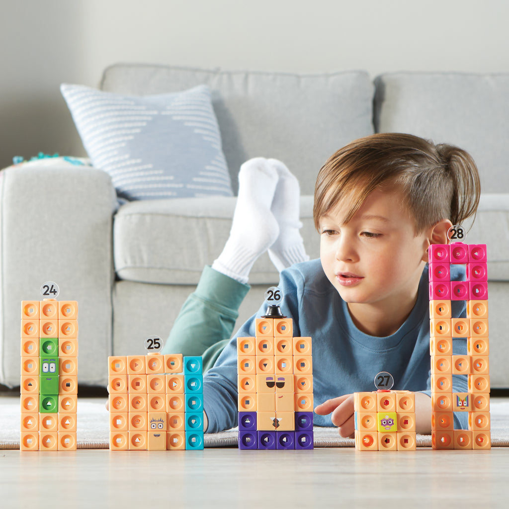 NUMBERBLOCKS® MathLink® Cubes 21-30 Activity Set