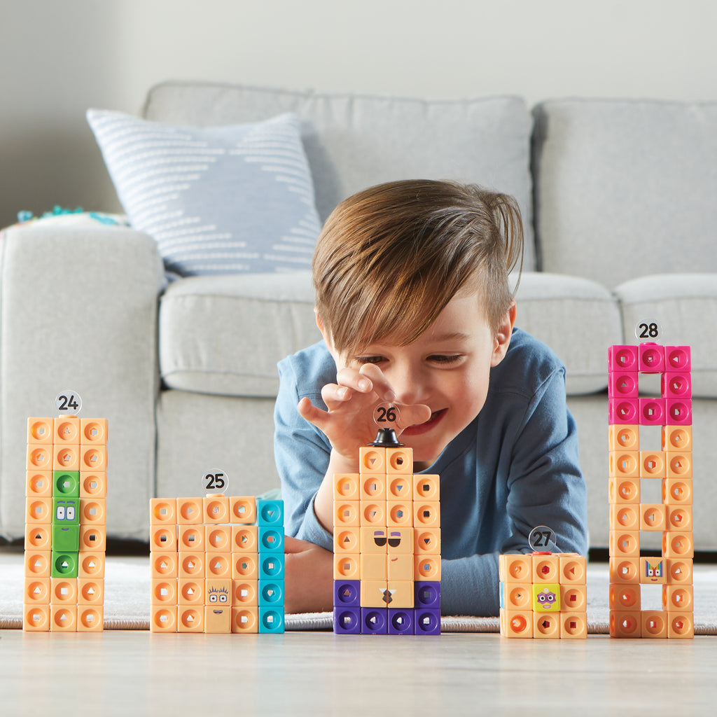 NUMBERBLOCKS® MathLink® Cubes 21-30 Activity Set