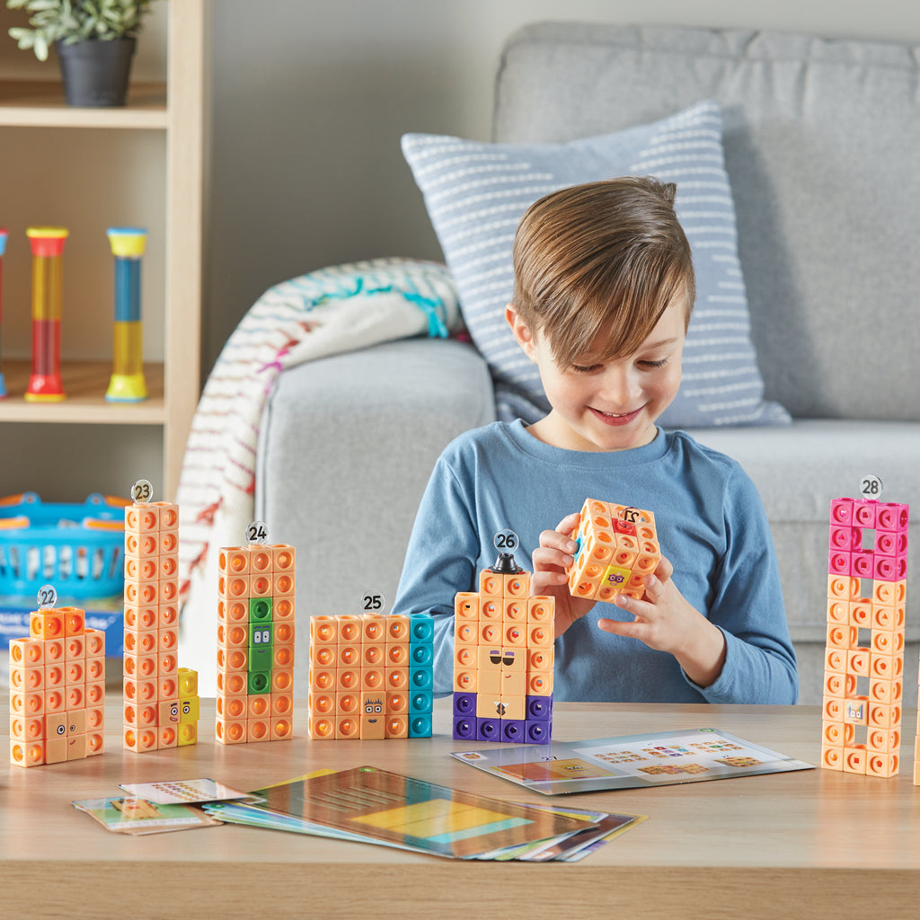 NUMBERBLOCKS® MathLink® Cubes 21-30 Activity Set