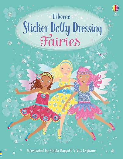 Book - Sticker Dolly Dressing - Fairies