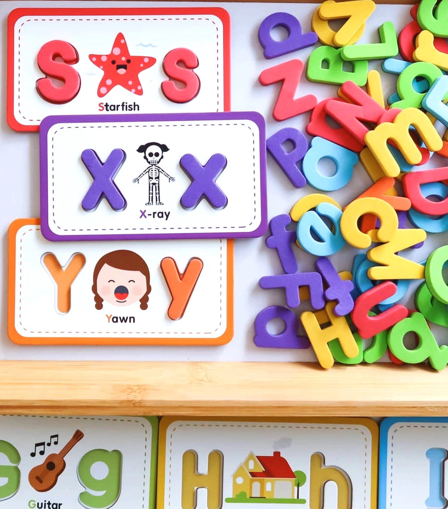 Curious Columbus - ABC Flashcards & Magnetic Letters