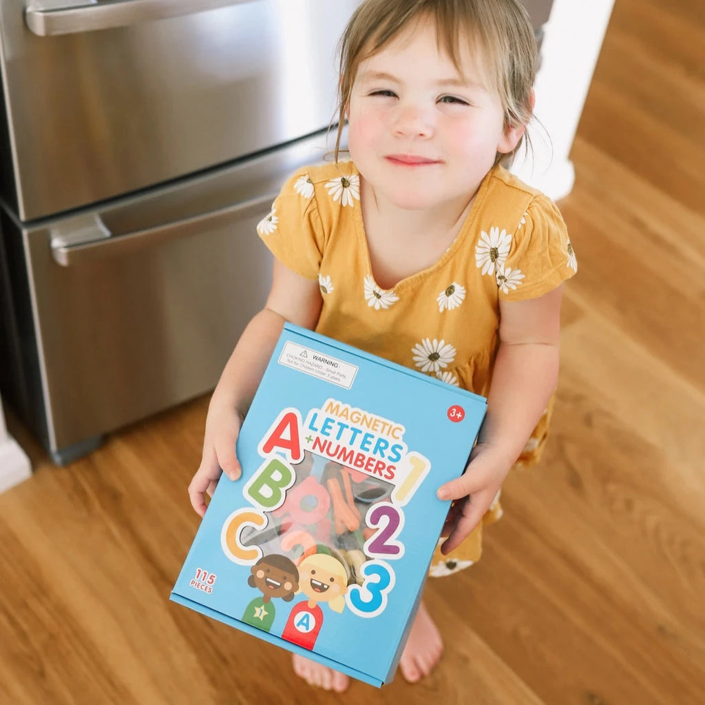 Curious Columbus - Magnetic Letters and Numbers