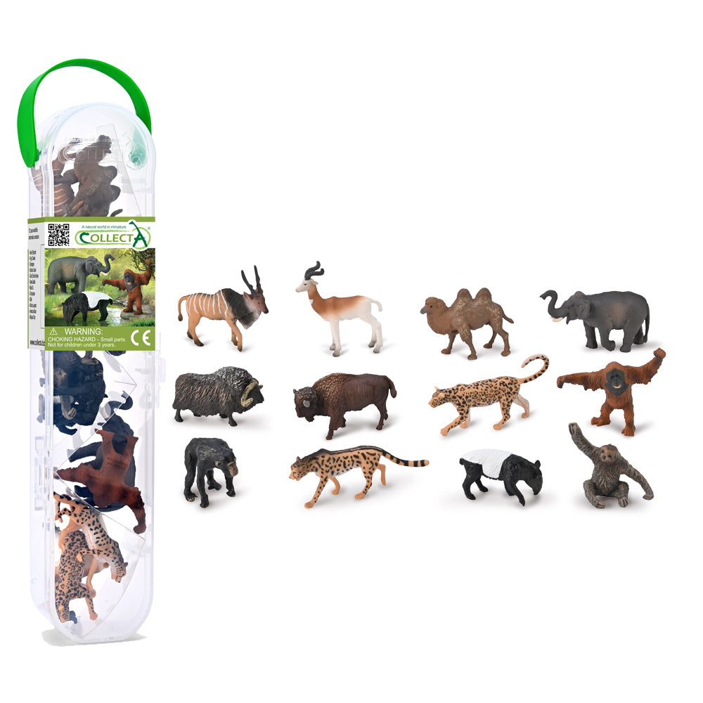 CollectA Mini Figures - Wild Animals 2  (12 PCE)