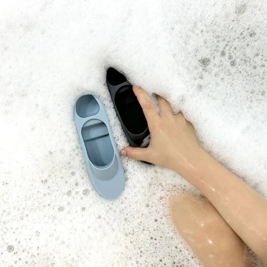 Cherub Baby - silicone bath toys played in bath with bubbles