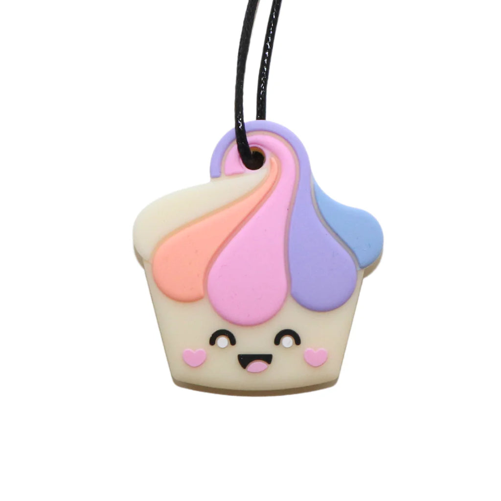 Jellystone - Sensory Chew Pendant - Cupcake (Medium)