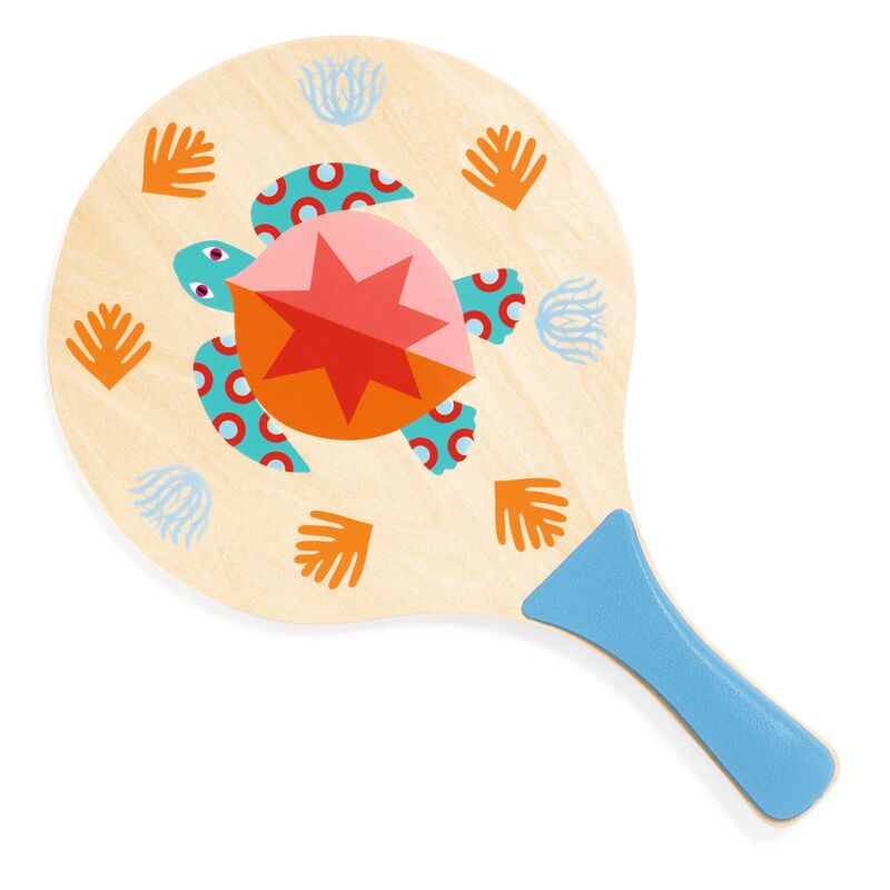 Djeco - Sea Beach Racket Set with Ball