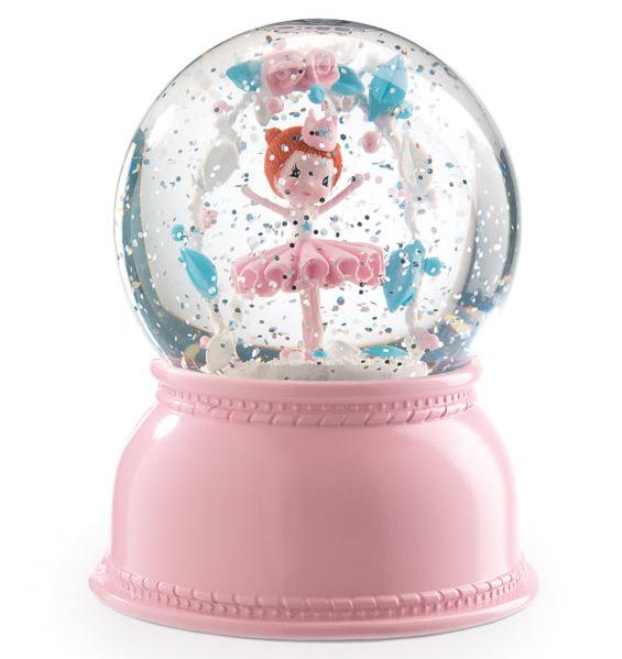 Djeco - Ballerina Globe Night Light