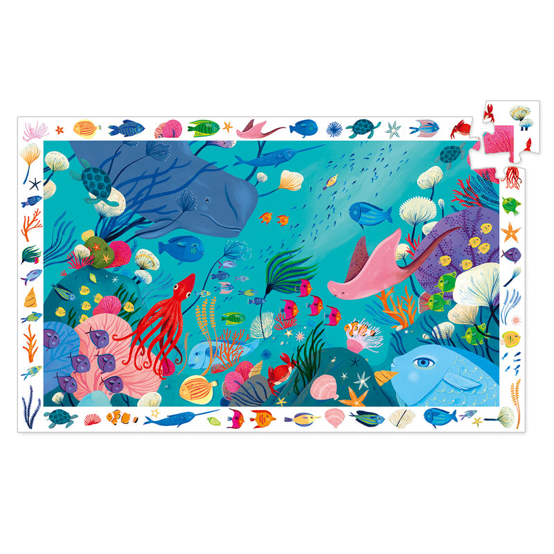 Djeco - Aquatic 54pc Observation Puzzle