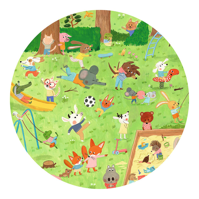 Djeco - Little Friends Garden 35pc Observation Puzzle