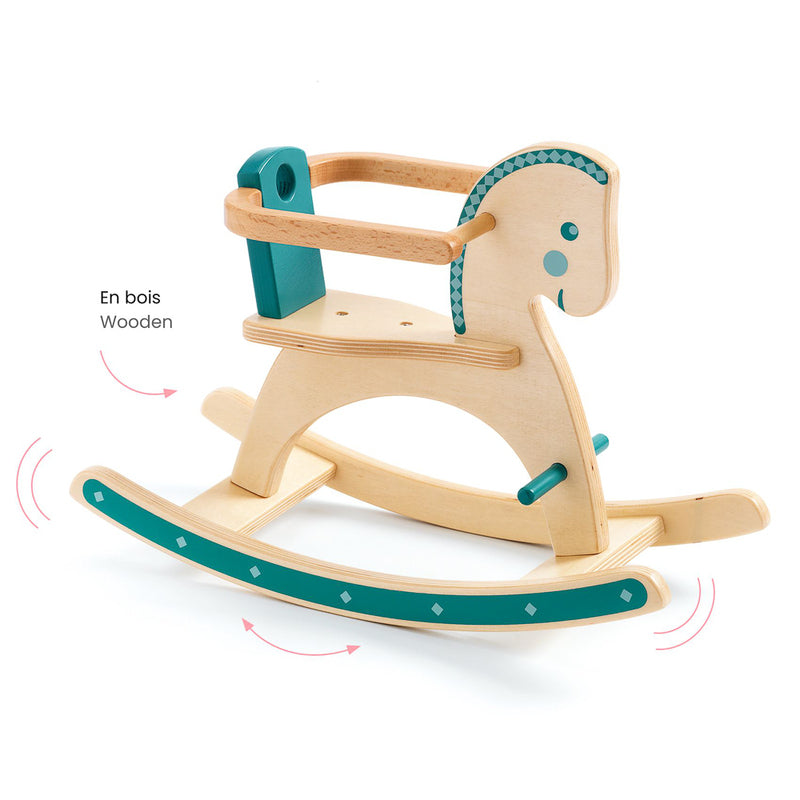 Djeco - Pomea - Wooden Rocking Horse