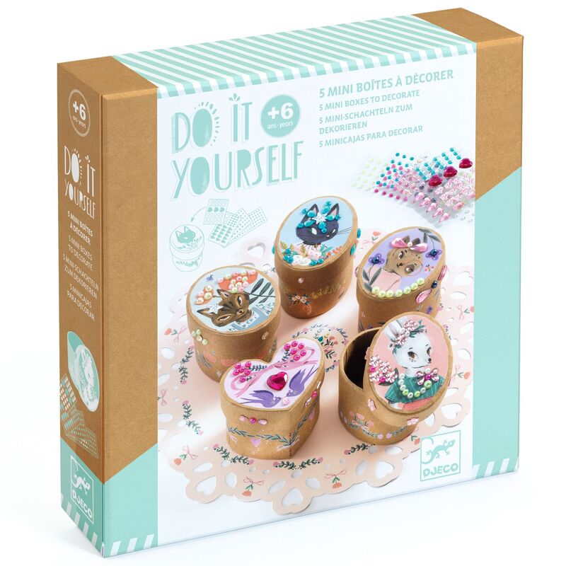 Djeco - Do It Yourself - Adorable Mini Boxes