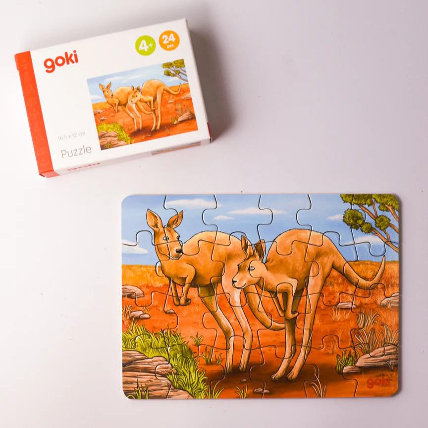 Goki - Mini-Puzzle Australian Animals