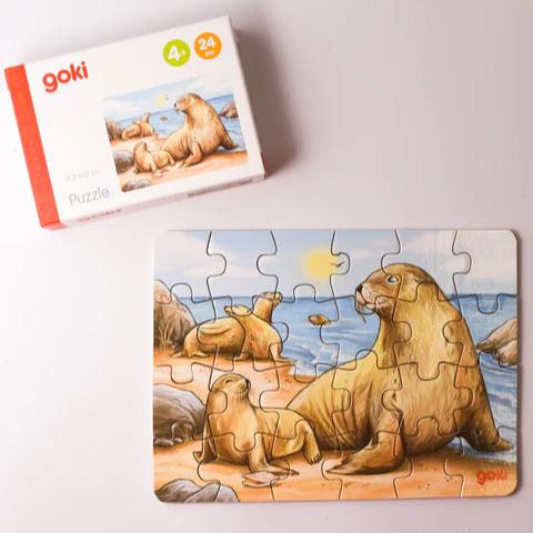 Goki - Mini-Puzzle Australian Animals