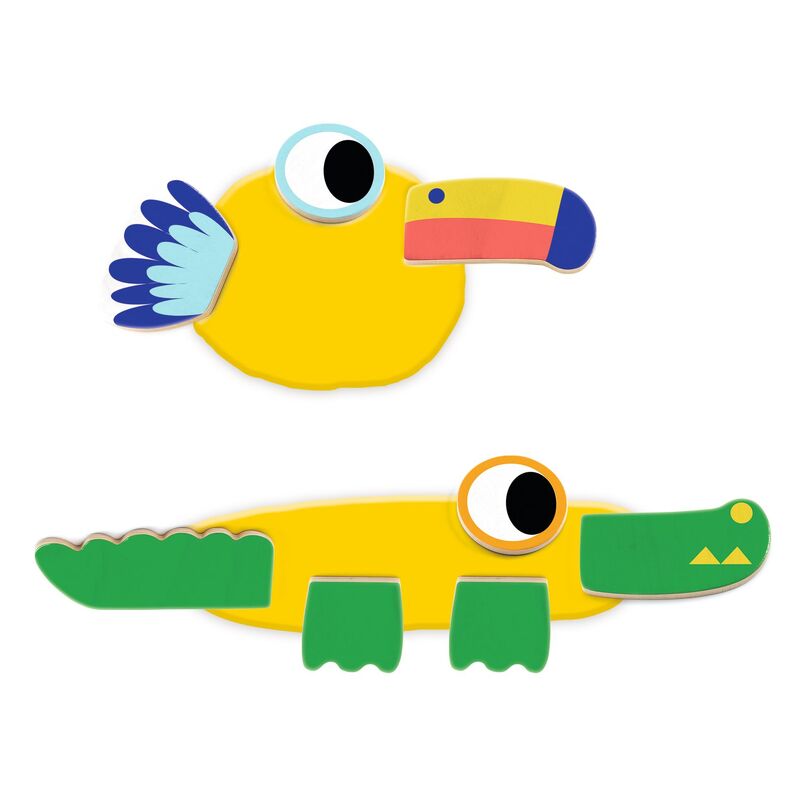 SECONDS - Djeco - Animal Modelling Dough Set