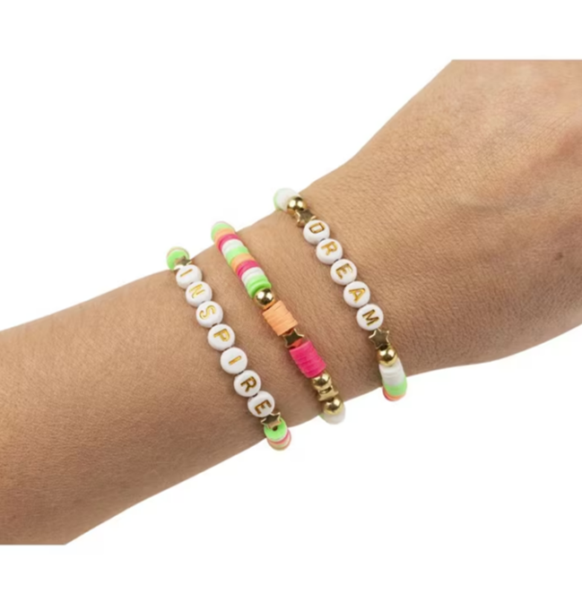 Friendship Bracelet Set - Fluoro