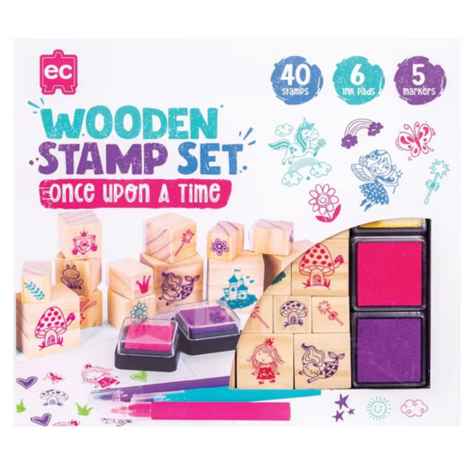 EC Wooden Stamp Set 51pc - Once Upon A Time