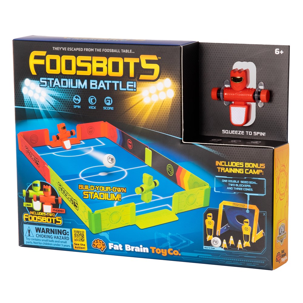 Fat Brain Toys – Foosbots Stadium Battle