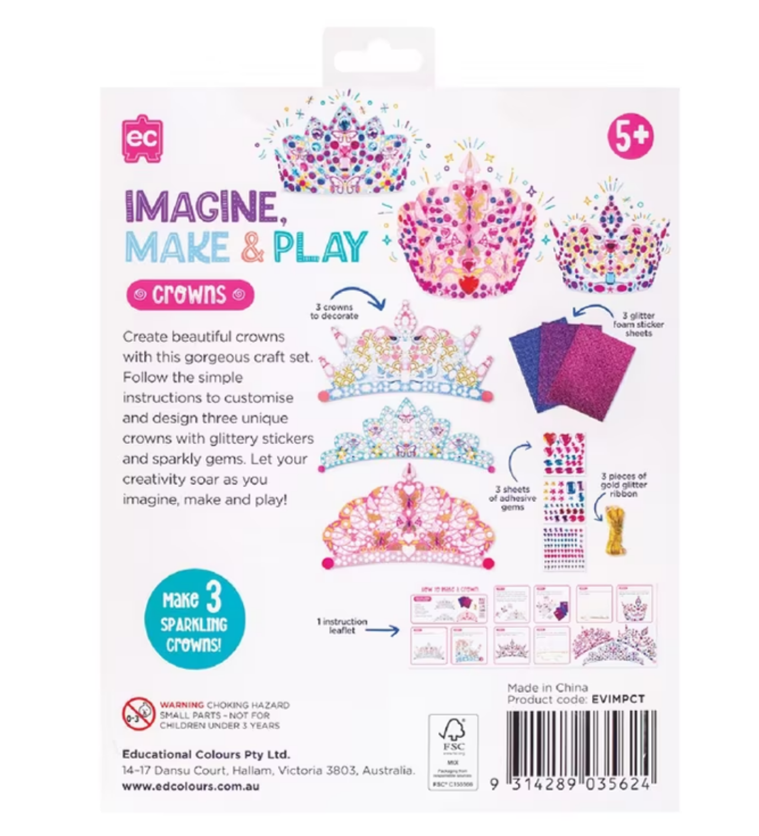 Imagine, Make & Play - Crowns and Tiaras