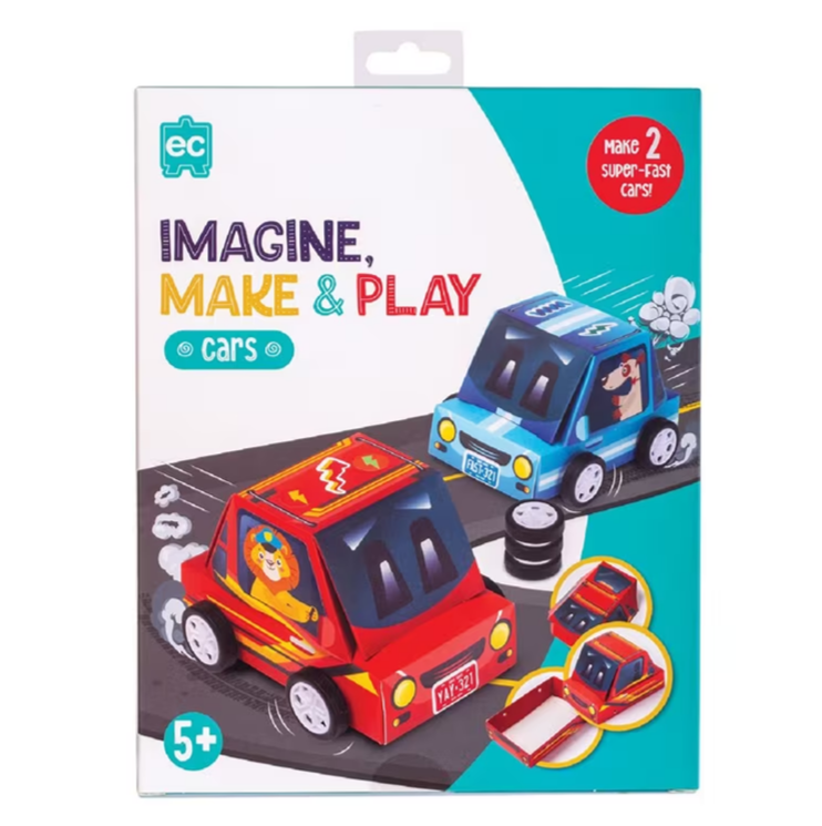 Imagine, Make & Play - Racing Cars