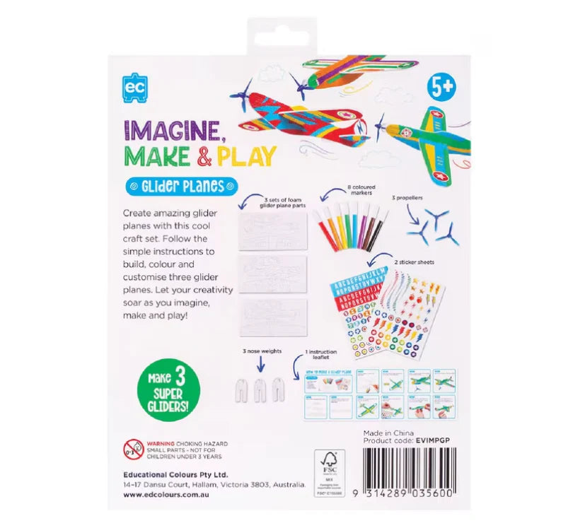 Imagine, Make & Play - Glider Planes