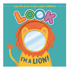 Book - Mirror Magic Look I'm a Lion (Hard Back)