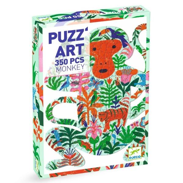 SECONDS - Djeco - Monkey - 350pc Art Puzzle