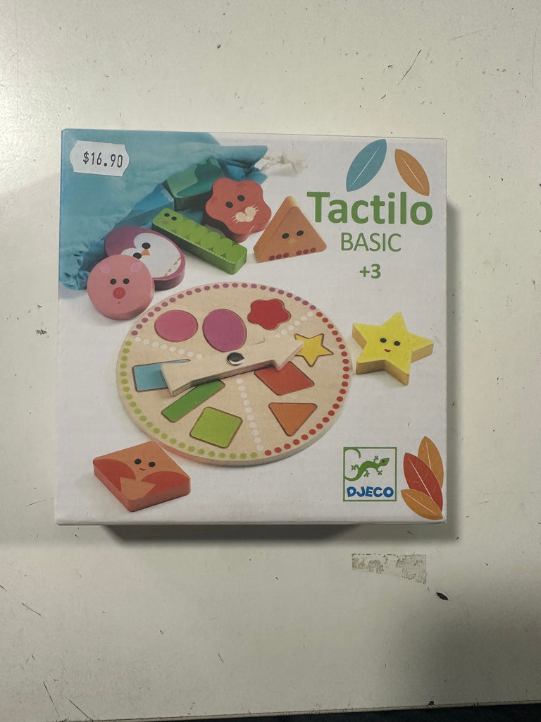SECONDS - Djeco - Tactilo Basic Wooden Game