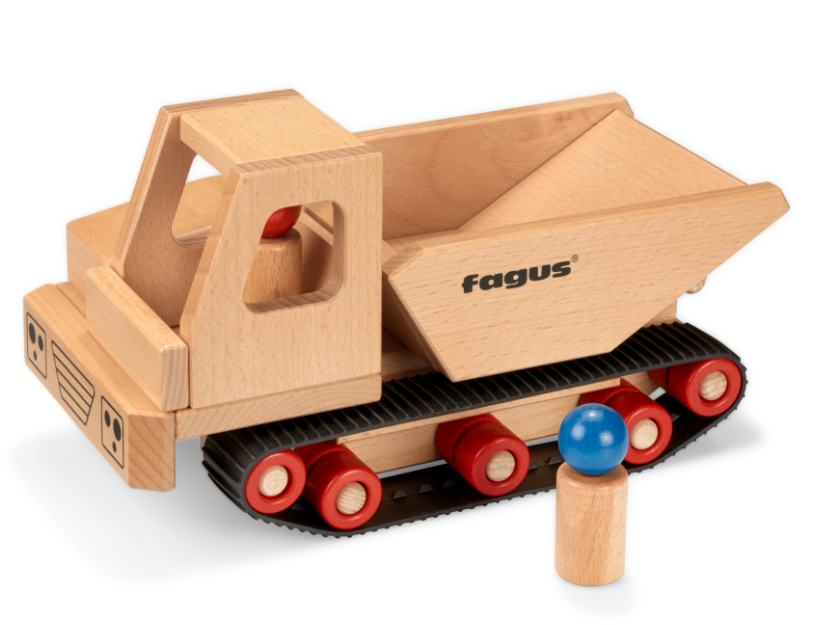 Fagus - Wooden Caterpillar Dumper