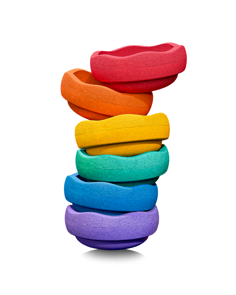 Stapelstein - Mini Rainbow Classic - Set of 6