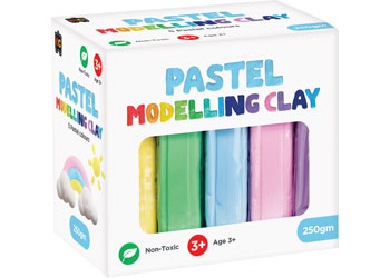 Modelling Clay (Pastel) 5 colours x 50gm