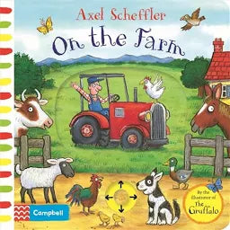 Book -  On The Farm - Push, Pull and Slide Board Book