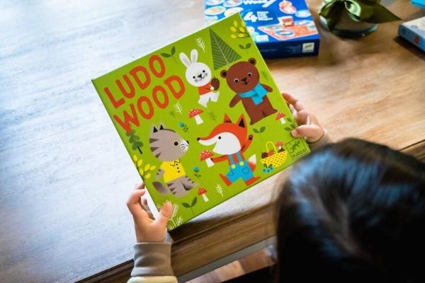 Djeco - Ludo Woodland Animal (4 Game Set)