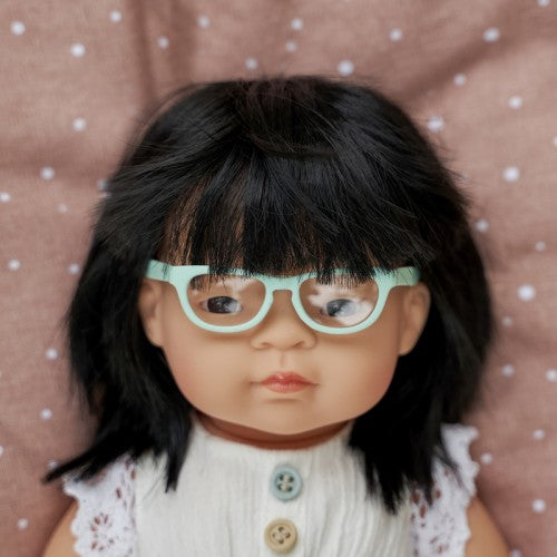 Miniland Asian Girl With Glasses The Creative Toy Shop 
