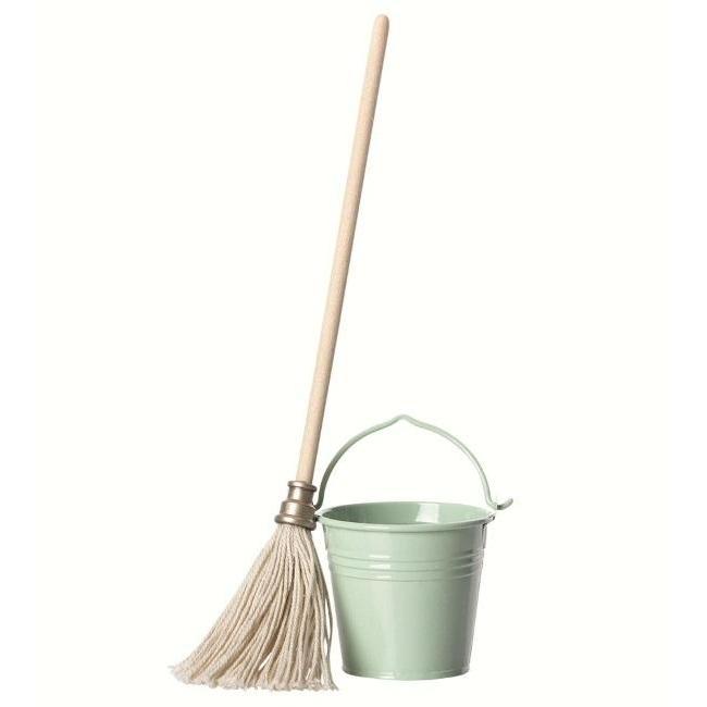 Maileg - Bucket and Mop-Maileg-The Creative Toy Shop